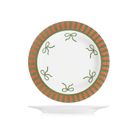 H&H Candy Servizio Piatti In Porcellana - Set 18 Pz