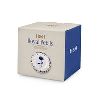 H&H Royal Petals Servizio Piatti In Porcellana - Set 18 Pz