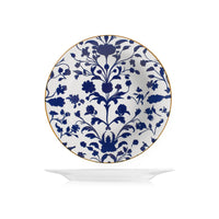 H&H Royal Petals Servizio Piatti In Porcellana - Set 18 Pz