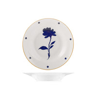 H&H Royal Petals Servizio Piatti In Porcellana - Set 18 Pz