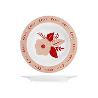 H&H Soft Bloom Servizio Piatti In Stoneware - Set 18 Pz