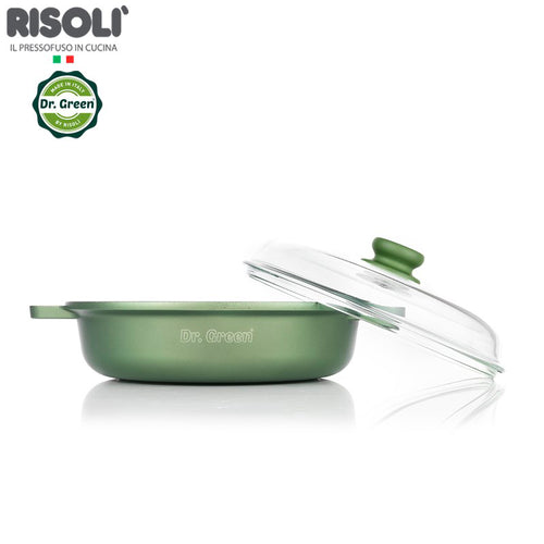 Risoli Dr Green Stone Set Pentole Antiaderenti In Alluminioset 14 Pz