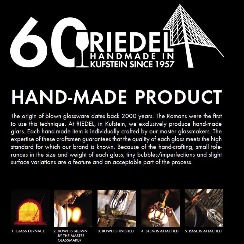 121 Cl Riedel Black Tie Decanter In Vetro