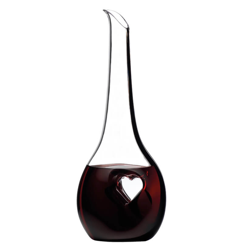 121 Cl Riedel Black Tie Decanter In Vetro