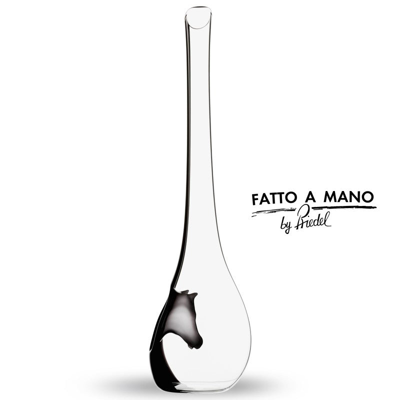 176 6 Cl Riedel Horse Decanter In Vetro