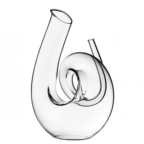 140 Cl Riedel Curly Decanter In Vetro