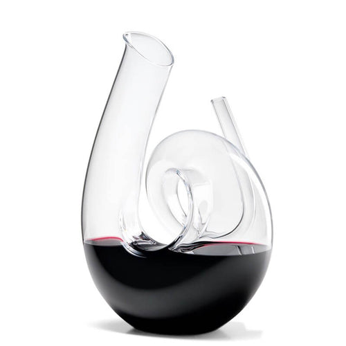 140 Cl Riedel Curly Decanter In Vetro