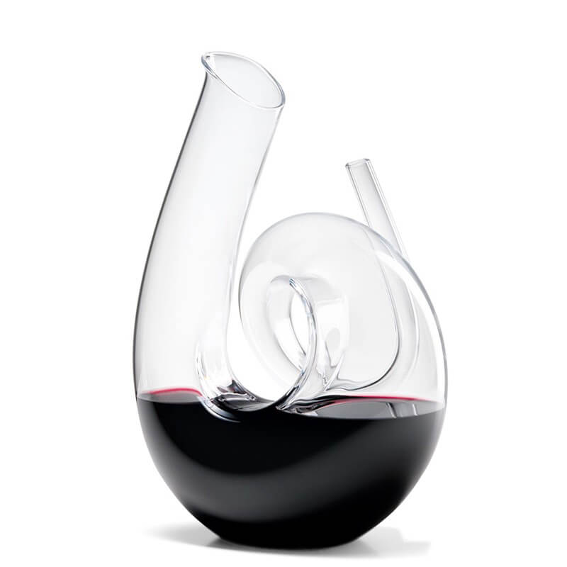 140 Cl Riedel Curly Decanter In Vetro