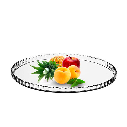 32 2 Cm Pasabahce Patisserie Piatto Torta In Vetro Opale