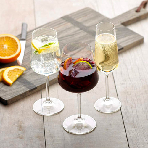 38 Cl Villeroy And Boch Ovid Calice Vino Bianco In Vetro Set 4 Pezzi