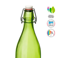 1 Litro Bormioli Rocco Giara Bottiglia Acqua In Vetro Set 6 Pezzi