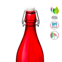 1 Litro Bormioli Rocco Giara Bottiglia Acqua In Vetro Set 6 Pezzi