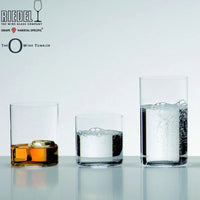 23 Cl Riedel O Water Bicchiere Acqua In Vetro Set 2 Pezzi