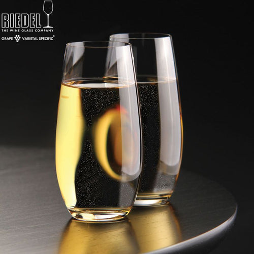 26 4 Cl Riedel O Champagne Calice Flute In Vetro Set 2 Pezzi