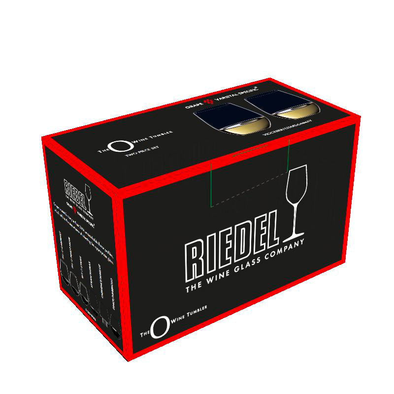 32 Cl Riedel O Wine Bicchiere Vino Bianco Viognier Chardonnay In Vetro Set 2 Pezzi