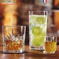 38 Cl Arcoroc Broadway Bicchiere Bibita In Vetro Set 6 Pezzi