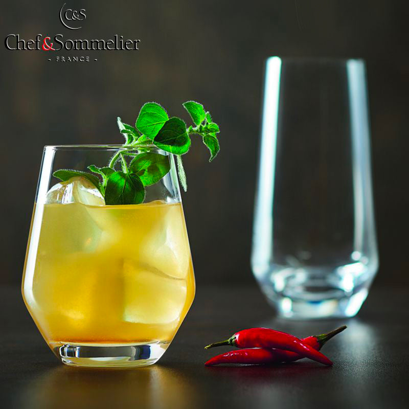 38 Cl Chef And Sommelier Lima Bicchiere Acqua In Vetro Set 6 Pezzi