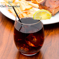 36 Cl Chef And Sommelier Primary Bicchiere Acqua In Vetro Set 6 Pezzi