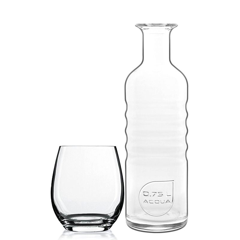 Bormioli Luigi Hydrosommelier Set Bicchieri Acqua In Vetro Set 7 Pezzi