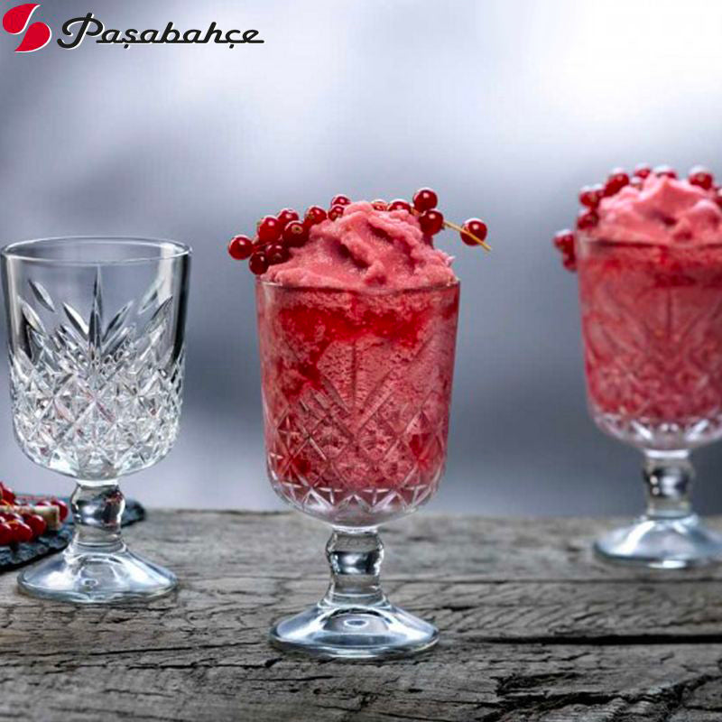 32 Cl Pasabahce Timeless Calice Vino Rosso In Vetro Set 4 Pezzi