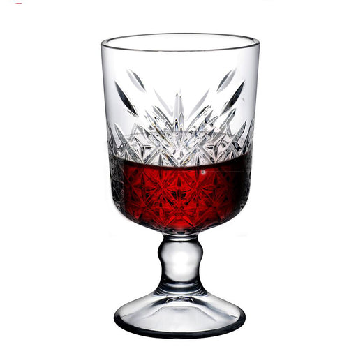 32 Cl Pasabahce Timeless Calice Vino Rosso In Vetro Set 4 Pezzi