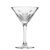 23 Cl Pasabahce Timeless Bicchiere Martini In Vetro Set 4 Pezzi