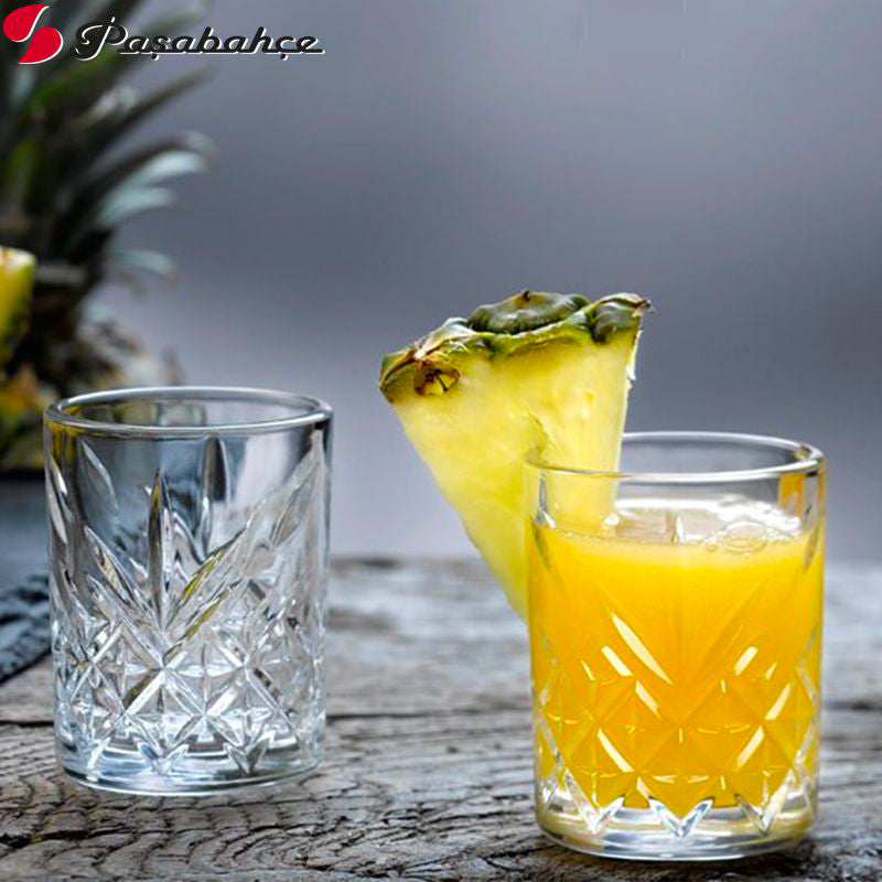 6 Cl Pasabahce Timeless Bicchiere Shot In Vetro Set 4 Pezzi
