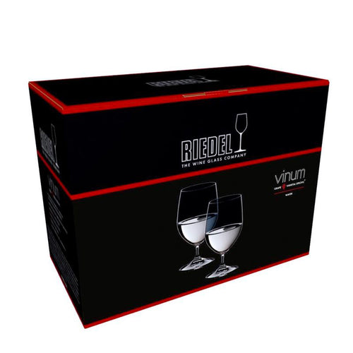 35 Cl Riedel Vinum Calice Acqua In Vetro Set 2 Pezzi