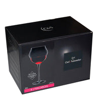50 Cl Chef And Sommelier Macaron Calice Vino Rosso In Vetro Set 6 Pezzi