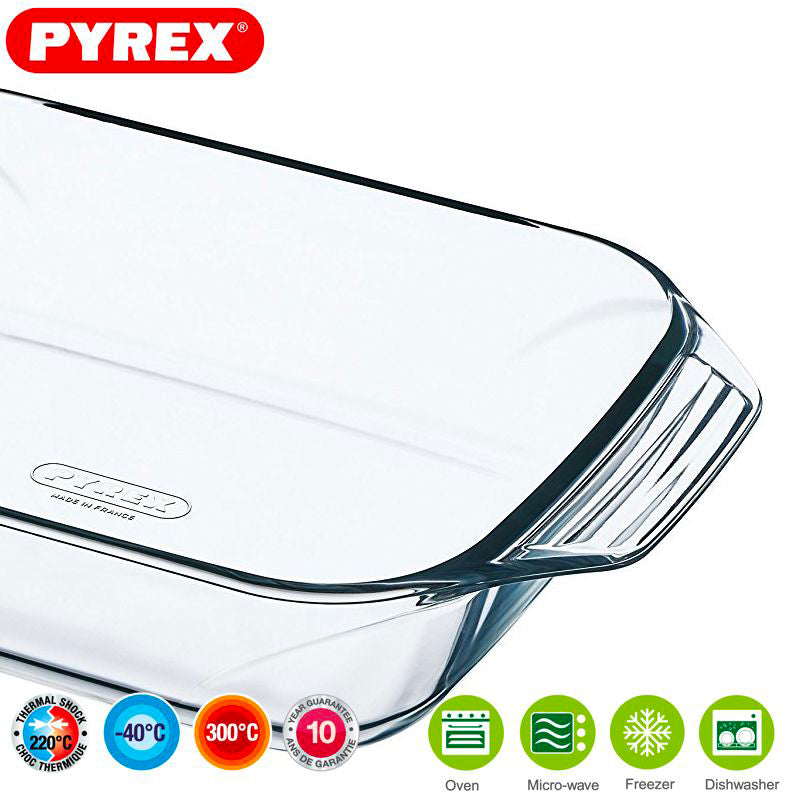 Pyrex Optimum Pirofila Rettangolare In Vetro Borosilicato