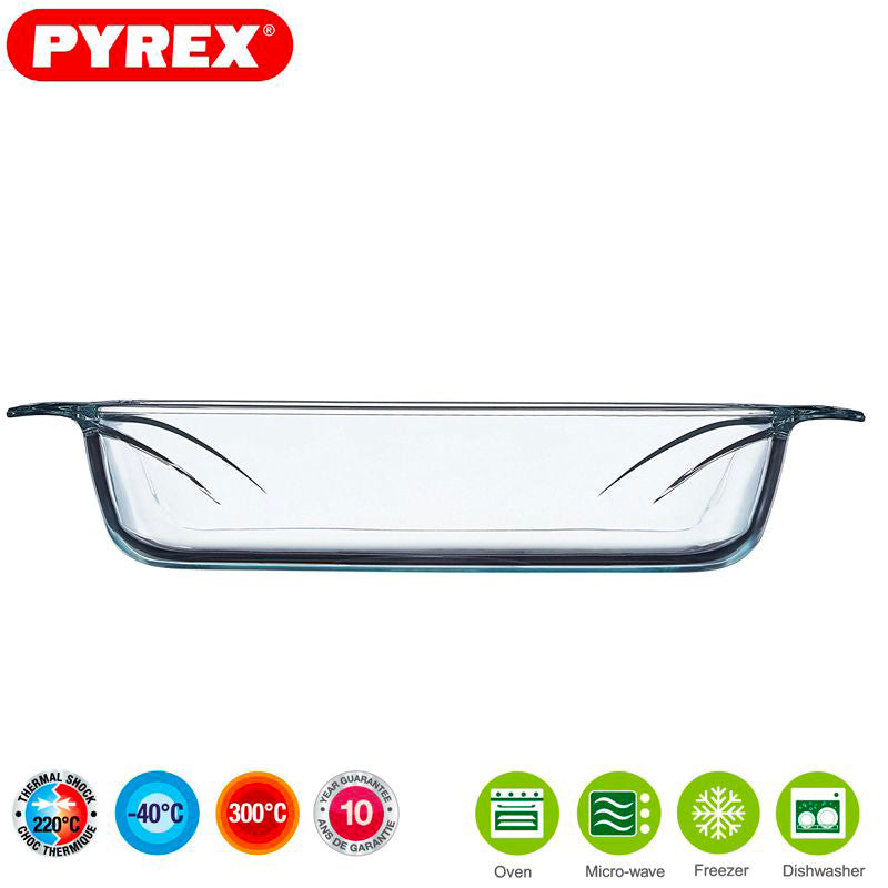 Pyrex Optimum Pirofila Rettangolare In Vetro Borosilicato