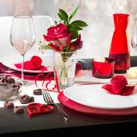 34 Cl Bormioli Rocco Romantic Bicchiere Acqua In Vetro Set 6 Pezzi