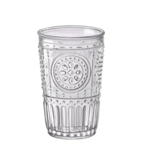 34 Cl Bormioli Rocco Romantic Bicchiere Acqua In Vetro Set 6 Pezzi