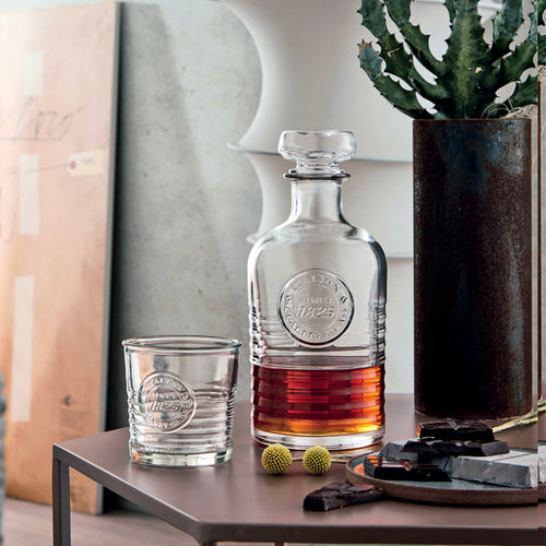 Bormioli Rocco Officina 1825 Set Whisky In Vetro Set 7 Pezzi