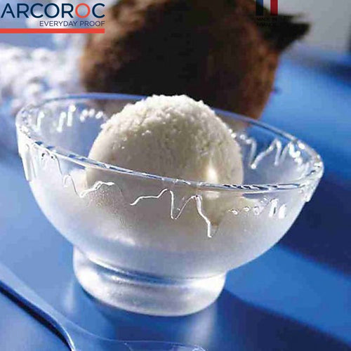 20 Cl Arcoroc Pepite Coppa Gelato In Vetro Set 6 Pezzi