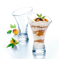 41 Cl Arcoroc Jazzed Coppa Gelato In Vetro Set 6 Pezzi