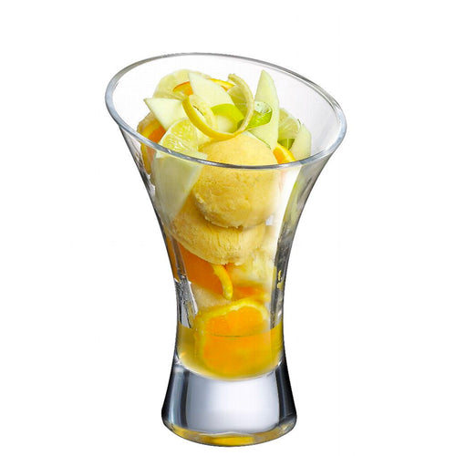 41 Cl Arcoroc Jazzed Coppa Gelato In Vetro Set 6 Pezzi