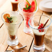 41 Cl Arcoroc Jazzed Coppa Gelato In Vetro Set 6 Pezzi