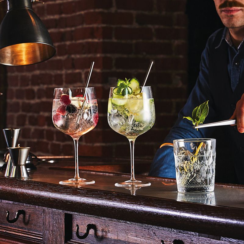 75 5 Cl Bormioli Rocco Premium Calice Gin Tonic In Vetro Set 6 Pezzi