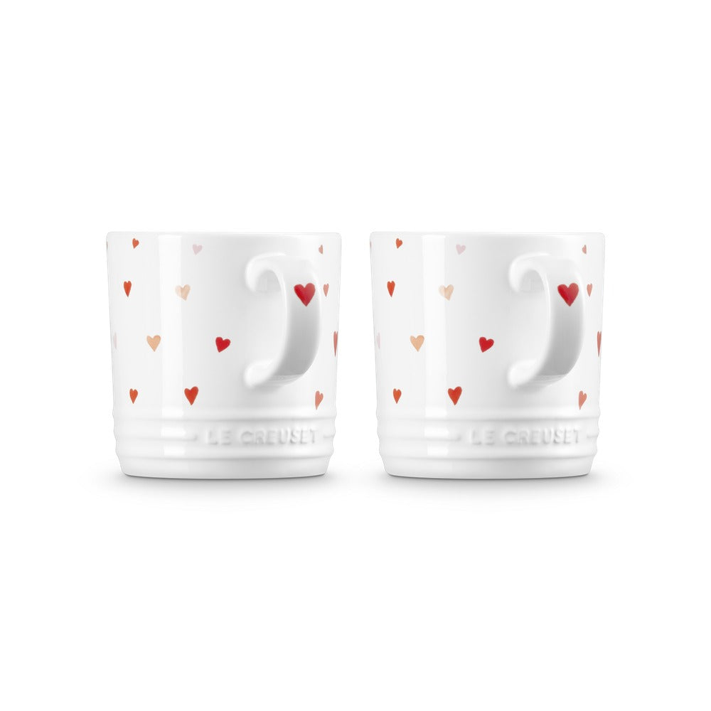 35 cl - Le Creuset London Tazza Mug In Gres Vetrificato Set 2 Pz