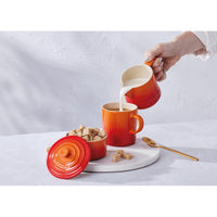 Le Creuset Evolution Set Latte & Zucchero Lattiera 30 cl con Barattolo Zucchero In Gres Vetrificato Set 2 Pz