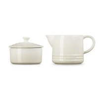 Le Creuset Evolution Set Latte & Zucchero Lattiera 30 cl con Barattolo Zucchero In Gres Vetrificato Set 2 Pz