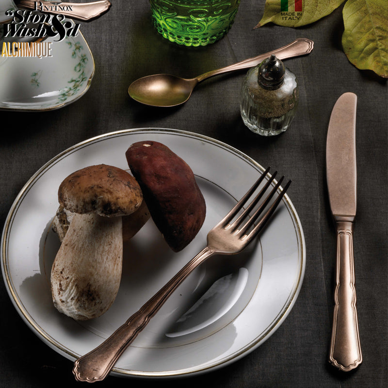 Pintinox Settecento Forchettina Dolce In Acciaio Inox Set 12 Pz
