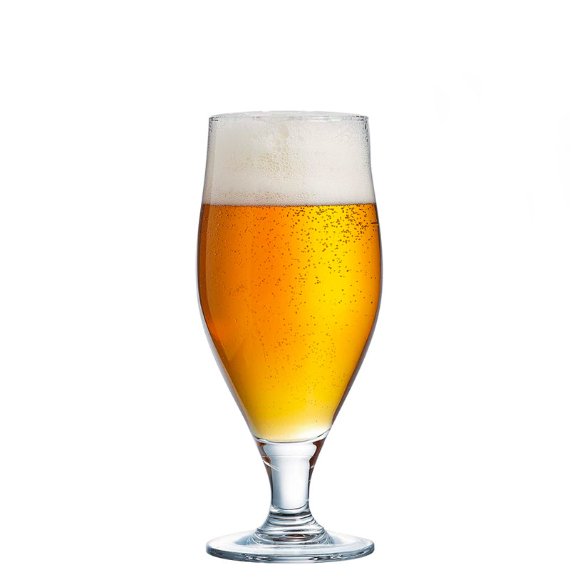 38 Cl Arcoroc Cervoise Calice Birra In Vetro Set 6 Pezzi