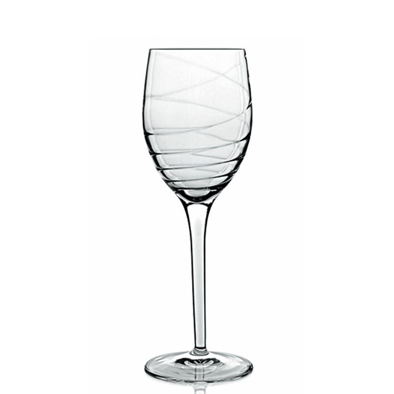 38 Cl Bormioli Luigi Romantica Calice Vino Rosso In Vetro Set 4 Pezzi