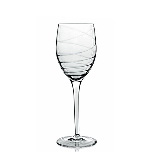 28 Cl Bormioli Luigi Romantica Calice Vino Bianco In Vetro Set 4 Pezzi