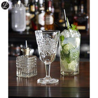 30 Cl Libbey Hobstar Calice Vino Rosso In Vetro Set 12 Pezzi