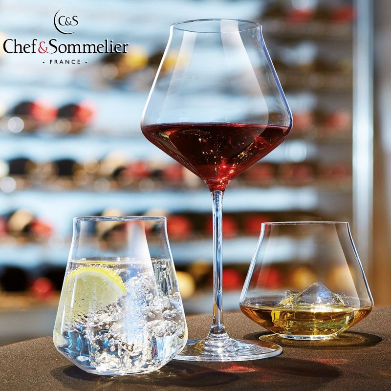 55 Cl Chef And Sommelier Reveal Up Calice Vino Rosso In Vetro Set 6 Pezzi