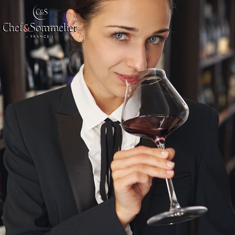 45 Cl Chef And Sommelier Reveal Up Calice Vino Rosso In Vetro Set 6 Pezzi