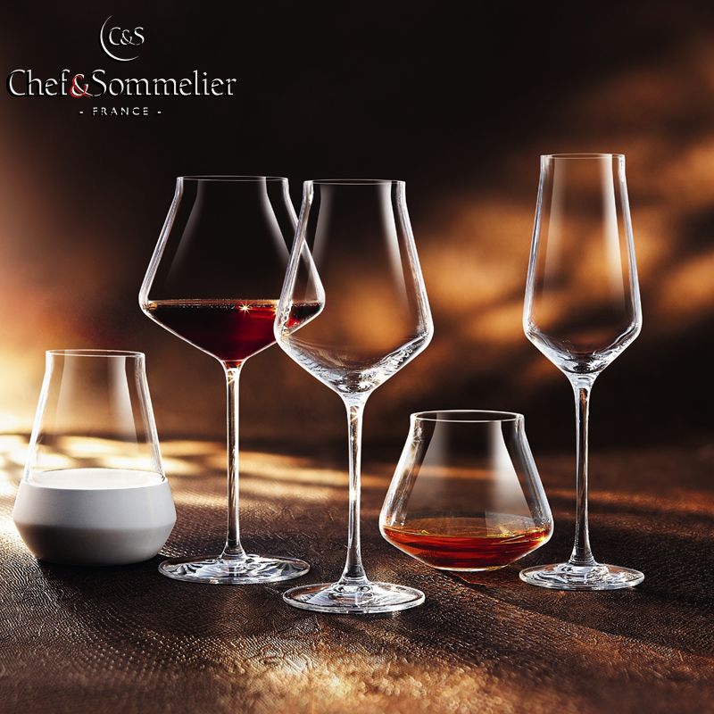 30 Cl Chef And Sommelier Reveal Up Bicchiere Acqua In Vetro Set 6 Pezzi